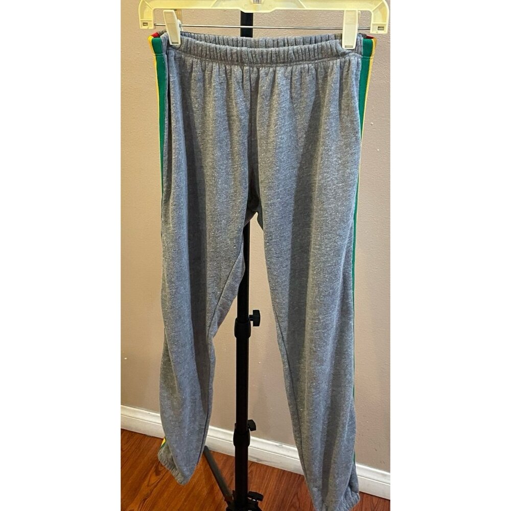 SPIRITUAL GANGSTER SILVER PANTS SZ SMALL